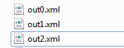Output Xml Files